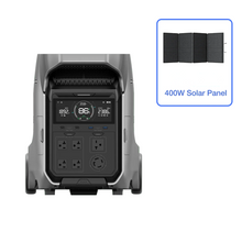 Load image into Gallery viewer, Ecoflow DELTA Pro 3 + 400W Portable Solar Panel Powerful and Versatile
