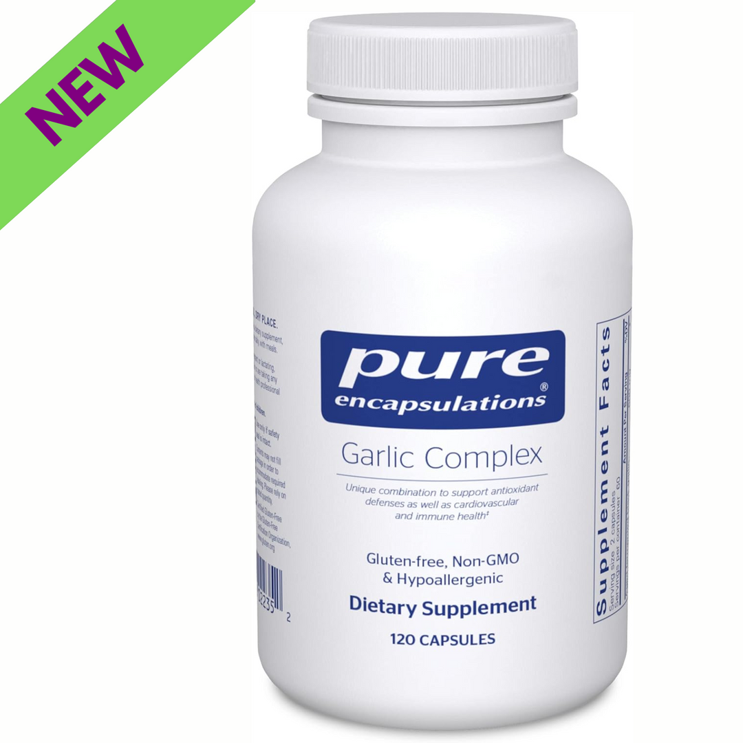 Pure Encapsulations Garlic Complex Supports Immune Heart Health 120 Capsules