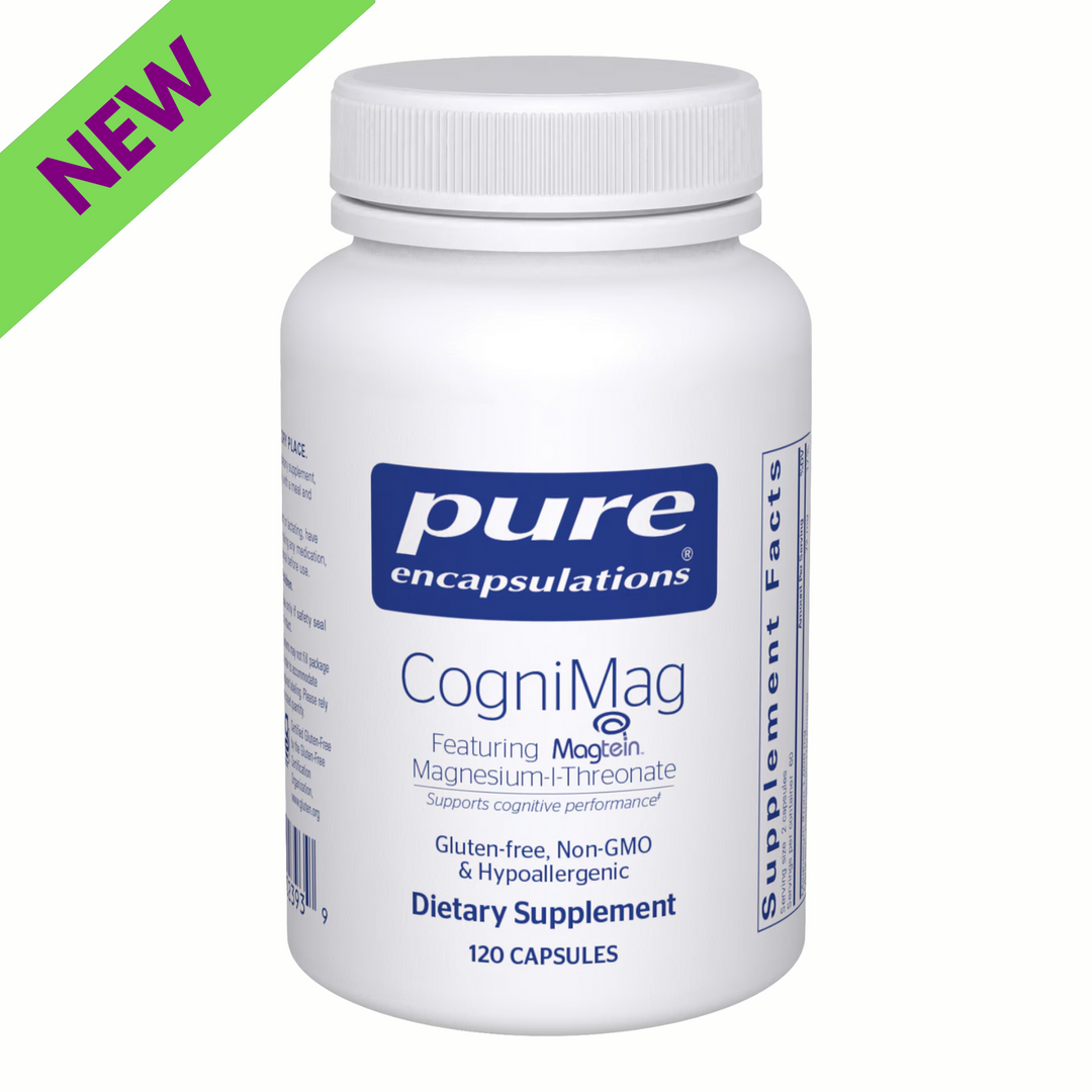 Pure Encapsulations CogniMag Supports Memory Focus and Brain Function 120 Caps