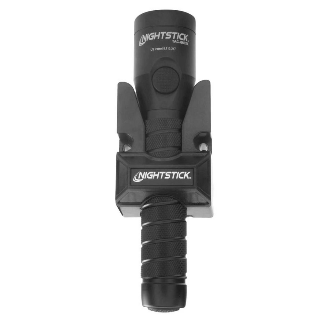 Linterna táctica recargable Nightstick de doble interruptor, 1100 lúmenes, color negro