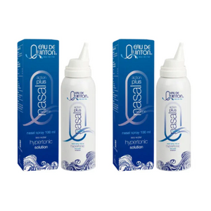 Quicksilver Scientific Quinton Action Plus Nasal Spray-Hypertonic 100 ml 2 PACK