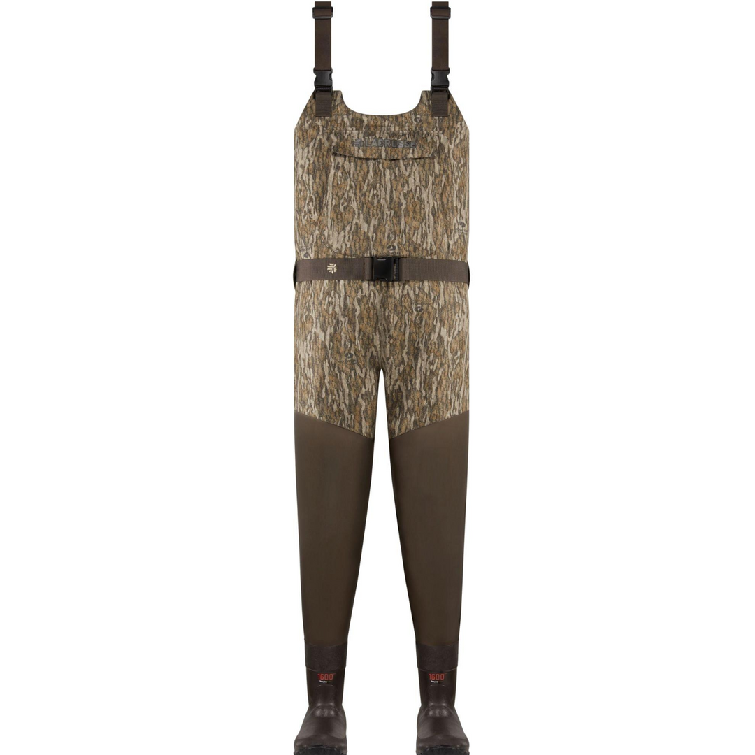 LaCrosse Wetlands Insulated Mossy Oak Bottomland 1600G Size 13