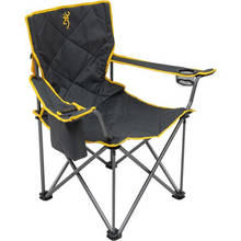 Load image into Gallery viewer, Alps Mountaineering King Kong Camp Chair Black/Gold with Cooler
