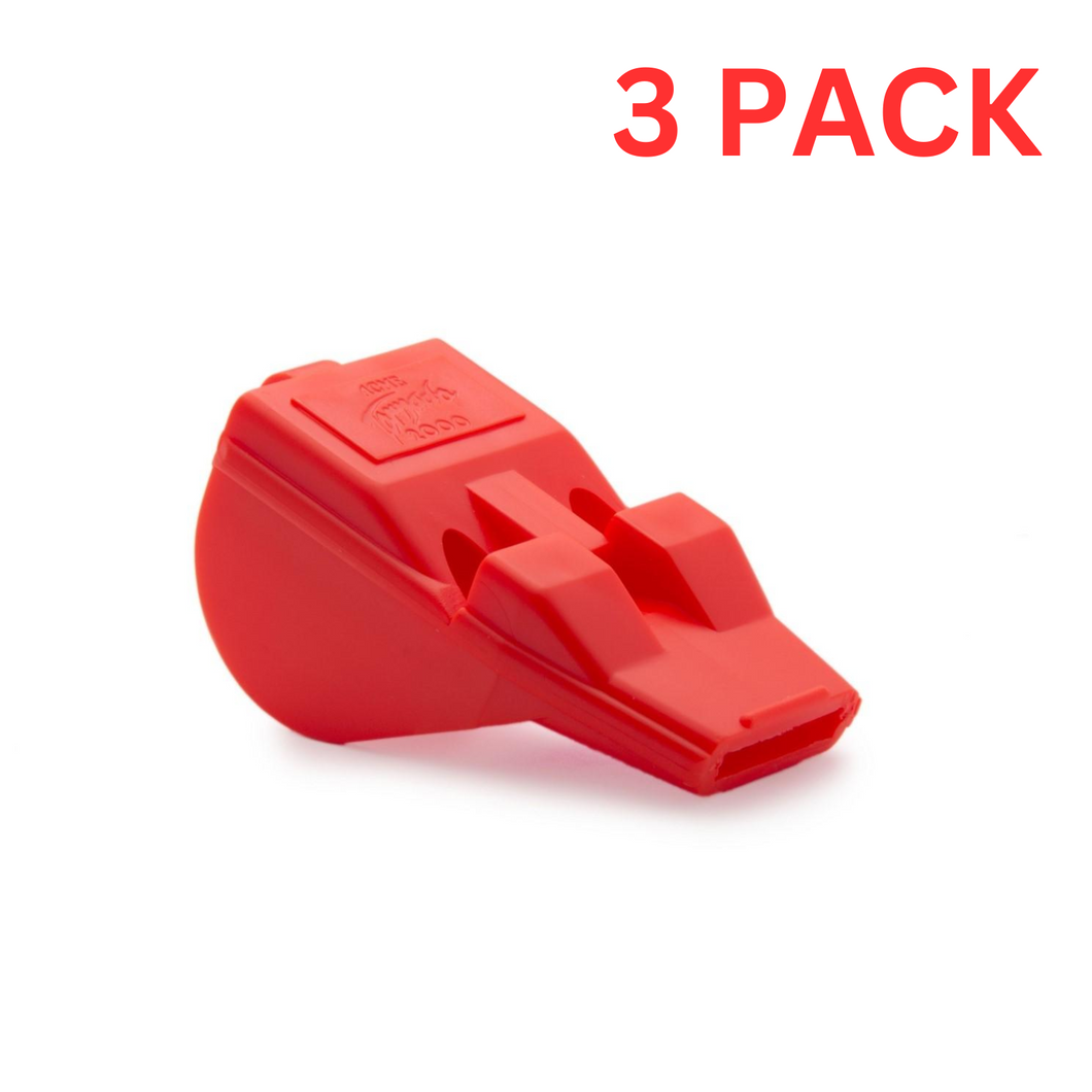 Omnipet AT2000-NOR Acme Tornado T2000 Whistle 125dBA.Orange 3 PACK