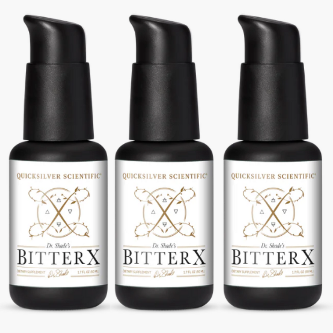 Quicksilver Scientific BitterX Función Digestiva Bomba de 50 ml BITTERX PAQUETE DE 3