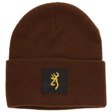 Load image into Gallery viewer, Browning Beanie Still Water Brown Acrylic Material Soft Warm and Stylish
