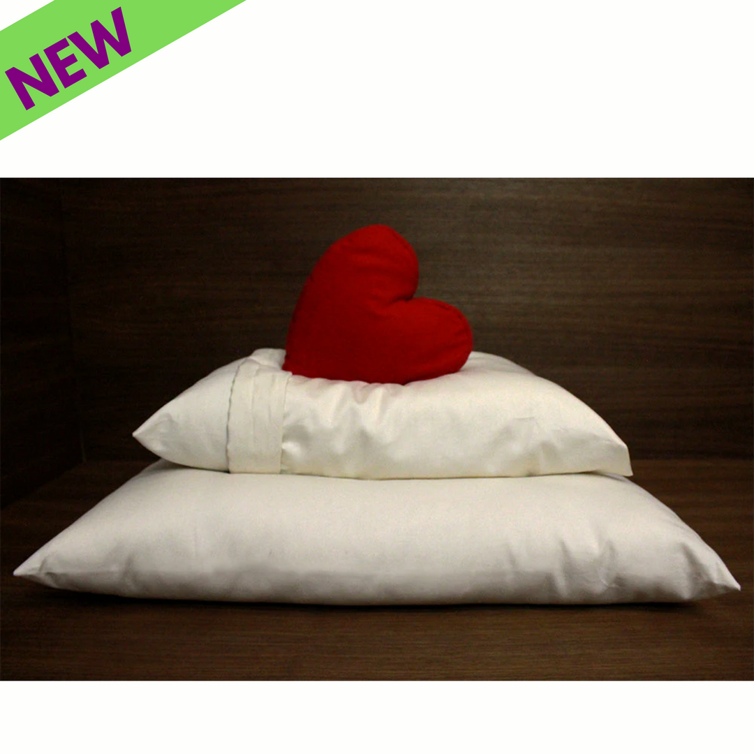 Soaring Heart Soft Organic Wool Pillows Travel Kids Natural Comfort 14" x 20"