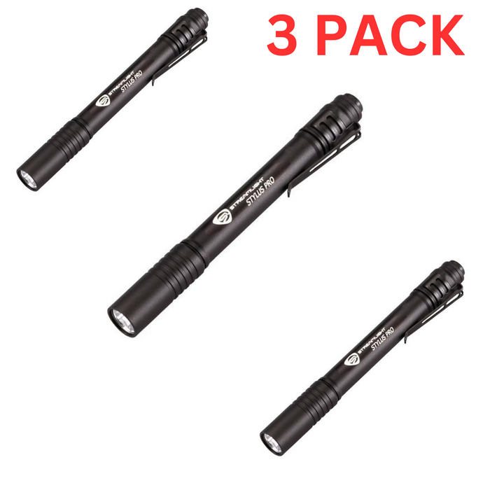 Streamlight Stylus Pro Alkaline Battery Powered Pen Light LED Black