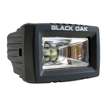 Load image into Gallery viewer, Black Oak LED 2 Inch Single Row Scene Black LED Light Bar with Scene Optics
