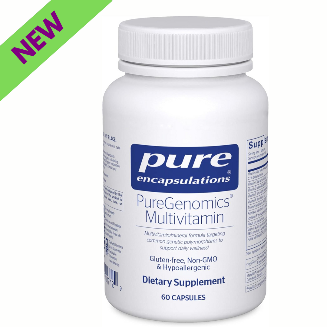 Pure Encapsulations PureGenomics Multivitamin Supports Nutrient Balance 60 Caps