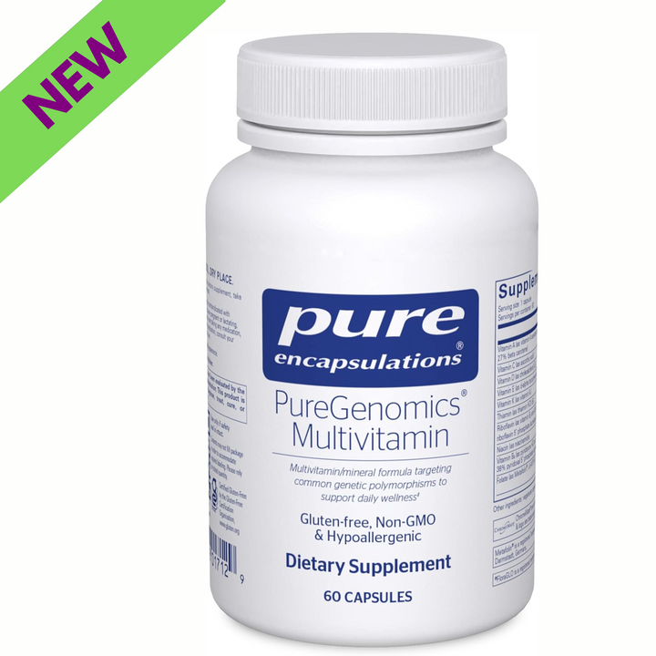 Pure Encapsulations PureGenomics Multivitamin Supports Nutrient Balance 60 Caps