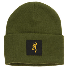 Load image into Gallery viewer, Browning Beanie Still Water Olive Acrylic Material Soft Warm and Stylish
