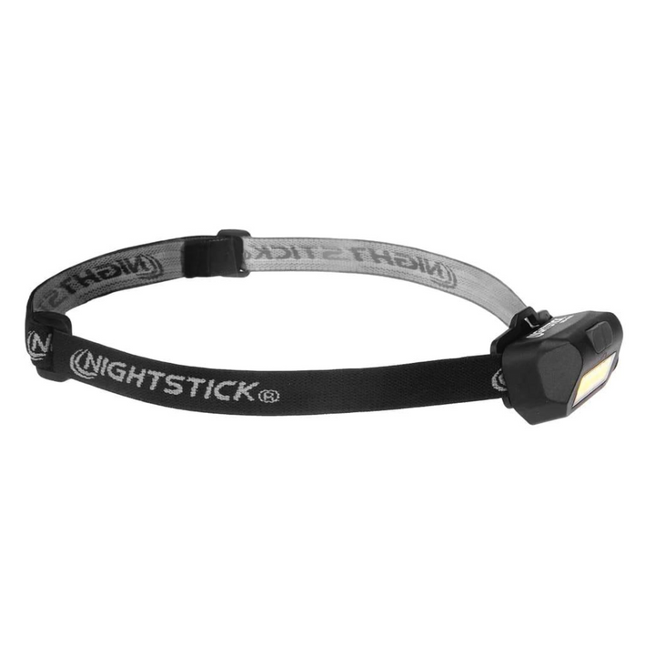 Nightstick Multi-Flood USB Headlamp 250 Lumens Black with Brim Clip