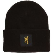 Load image into Gallery viewer, Browning Beanie Still Water Black Acrylic Material Soft Warm and Stylish
