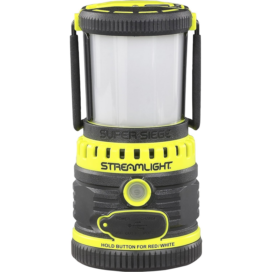 Streamlight Streamlight Super Siege 1100 Lumen Rechargeable Outdoor Hand Lantern Yellow