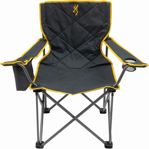 Alps Mountaineering King Kong Camp Chair Black/Gold with Cooler