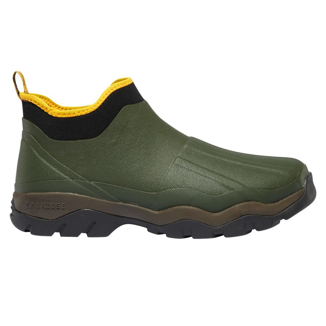 LaCrosse Men's Alpha Muddy 4.5" Waterproof Outdoor Boot Green Size 13