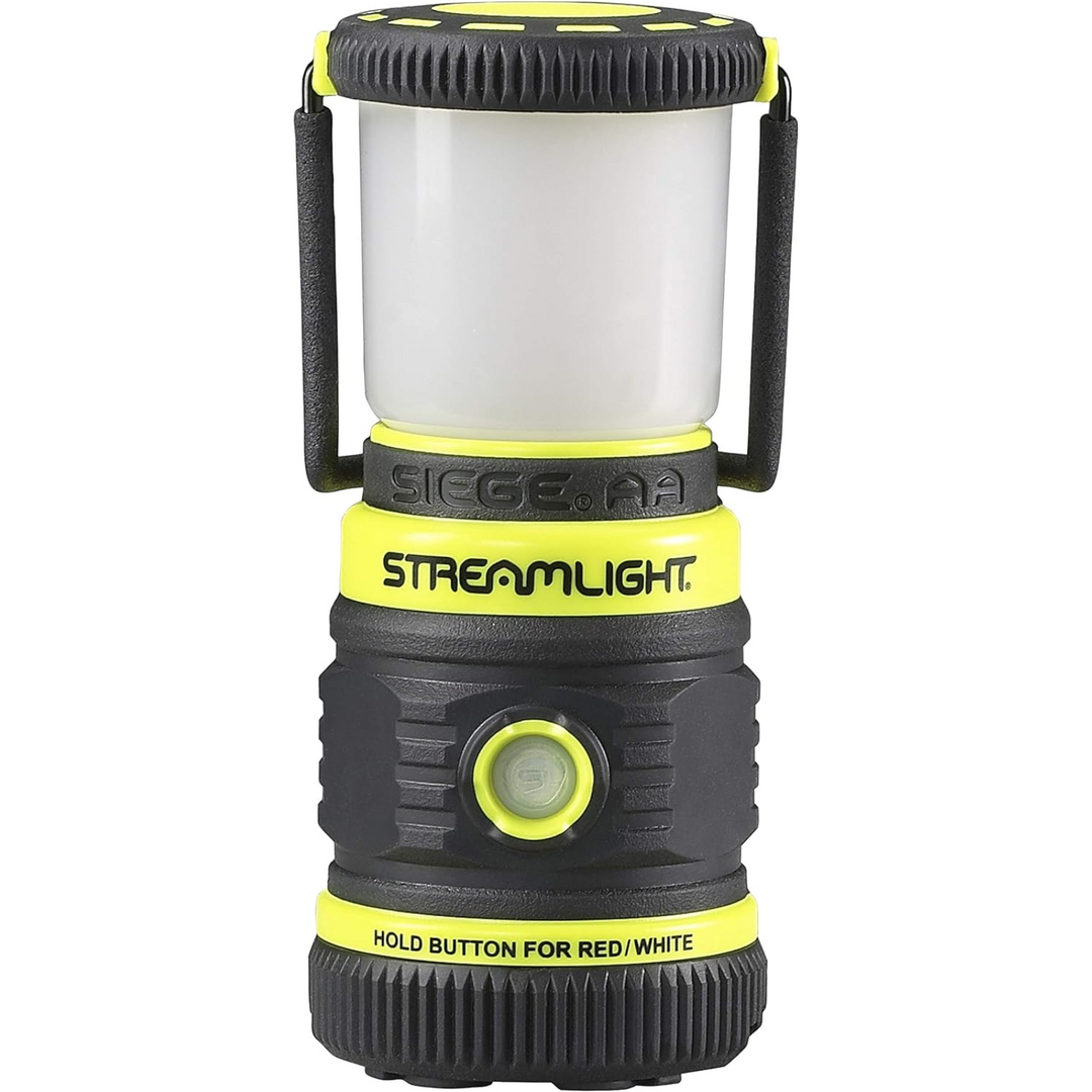 Streamlight Siege 200 Lumen Ultra Compact AA Alkaline Magnetic Base Lantern Yellow