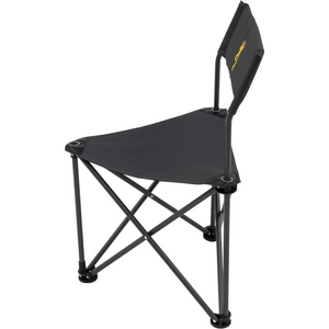 Browning Dakota Hunting Camping Chair Charcoal Foldable Steel Frame with 3 Legs