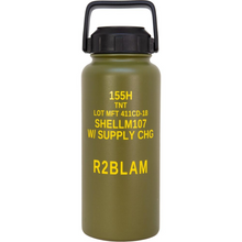 Load image into Gallery viewer, Mission First M107 155MM Howitzer Water Bottle 32 Oz
