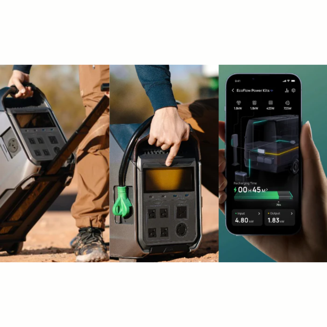 EcoFlow DELTA Pro 3 Portable Power Station + PowerInsight Home Energy Manager