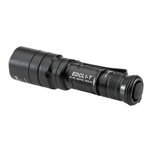 SF EDCL1-T Dual Output Everyday Carry Flashlight 500 Lumens Black