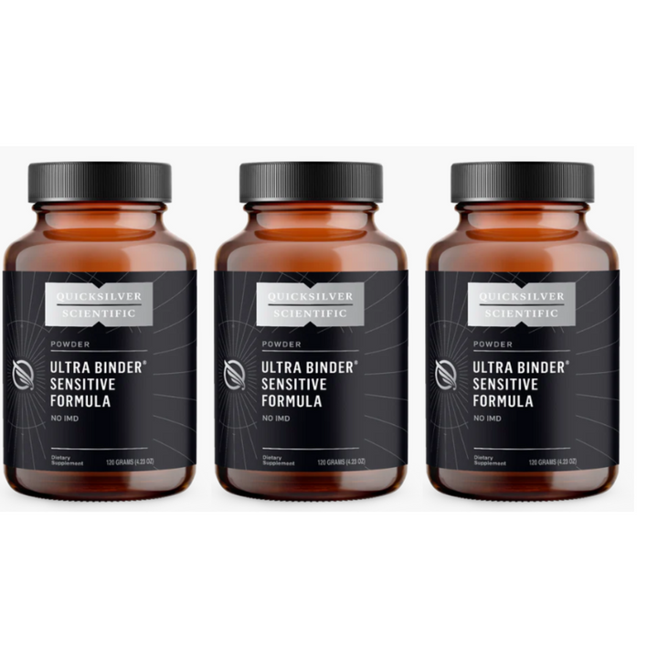 Quicksilver Scientific Ultra Binder Sensitive Formula 3 pack.