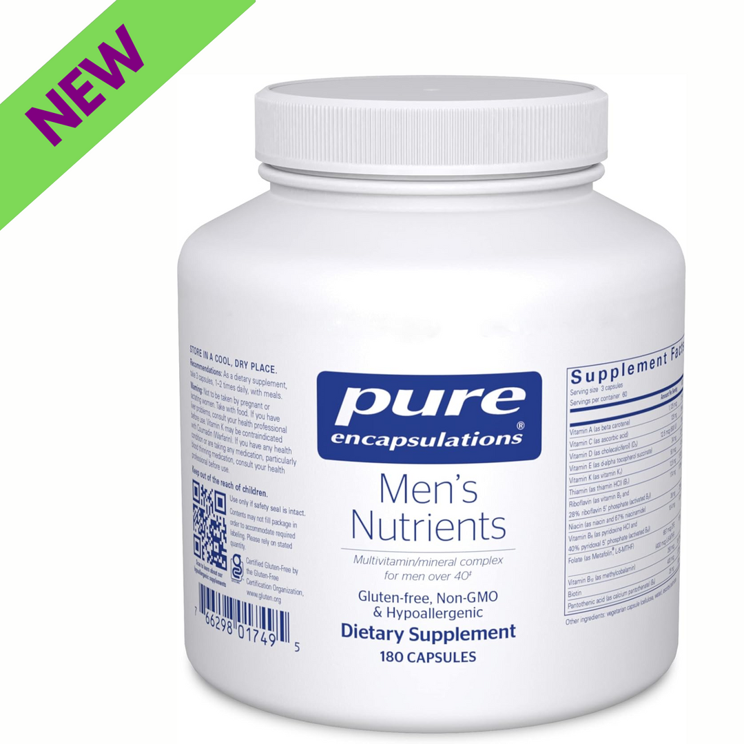 Pure Encapsulations Mens Nutrients Over 40 Energy Endurance Stamina 180 Capsules