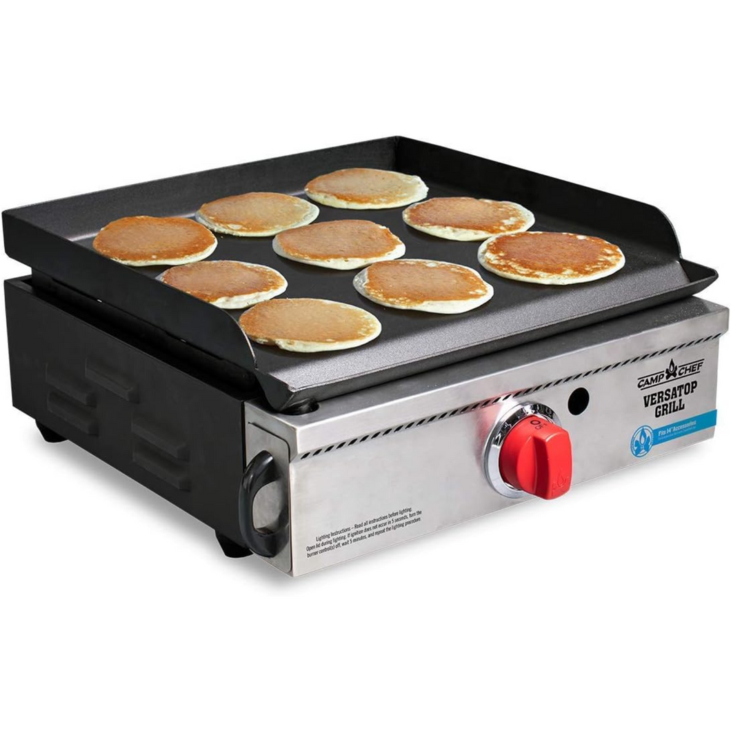 Camp Chef VersaTop Flat Top Tabletop Grill Gas Griddle Cooking & Camping Gear