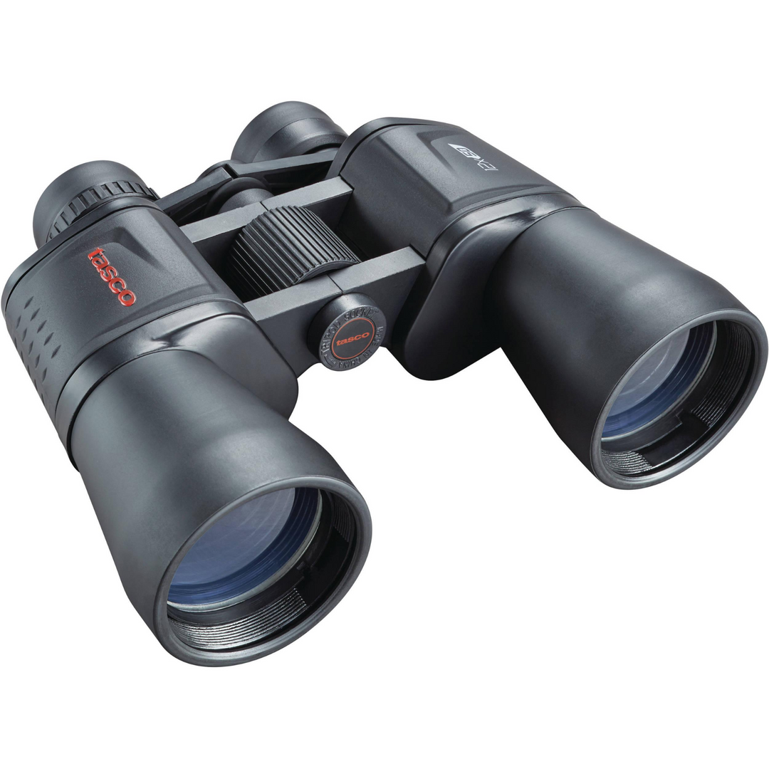 Tasco Essentials 12x Porro Binocular 12x50mm Black 18 ft 6m Focus Full Size