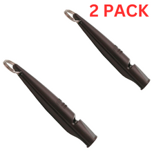 Load image into Gallery viewer, Omnipet Acme Dog Training Mouth Whistle High Tone Plastic 211.5-BR Brown 2 PACK
