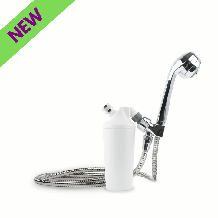Aquasana Shower Filter with Handheld Wand Chrome Finish Easy Install