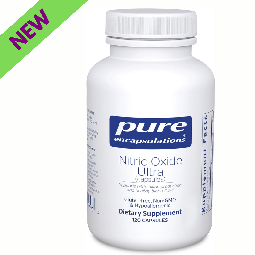 Pure Encapsulations Nitric Oxide Ultra Supports Healthy Blood Flow 120 Capsules