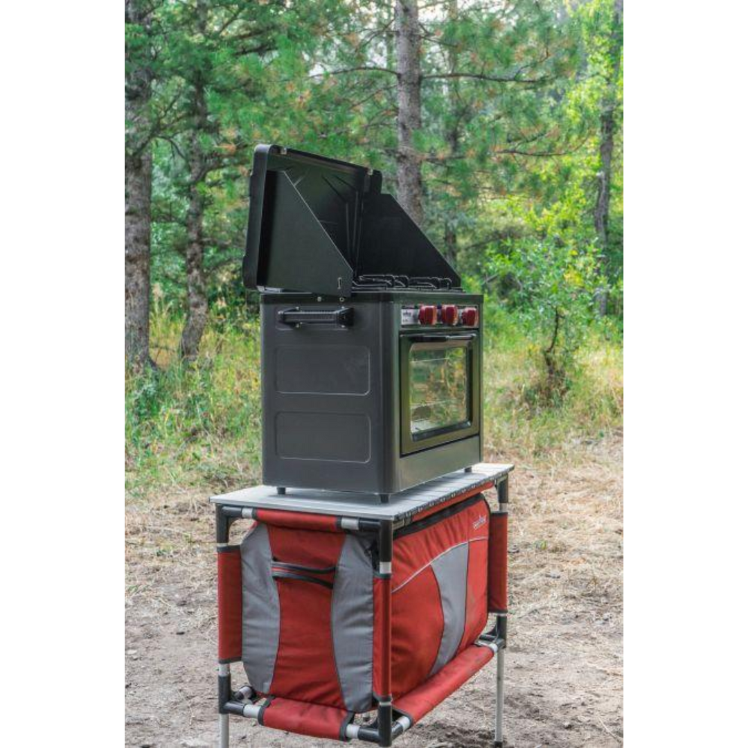 Mesa y organizador Sherpa para cocinar al aire libre de la serie Mountain de Camp Chef