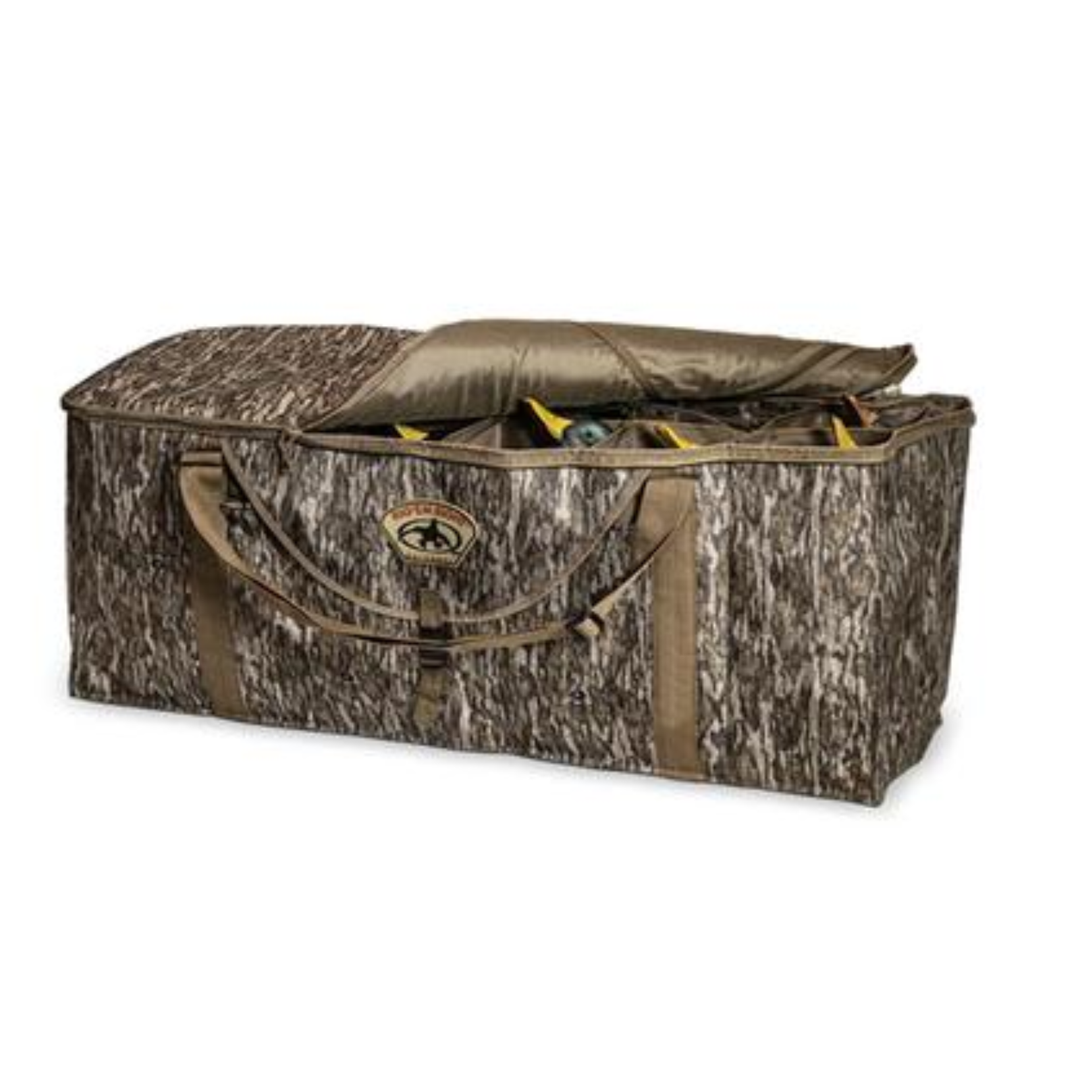 Rig Em Right 12-Slot Deluxe Duck Decoy Bag - Mossy Oak Bottomland