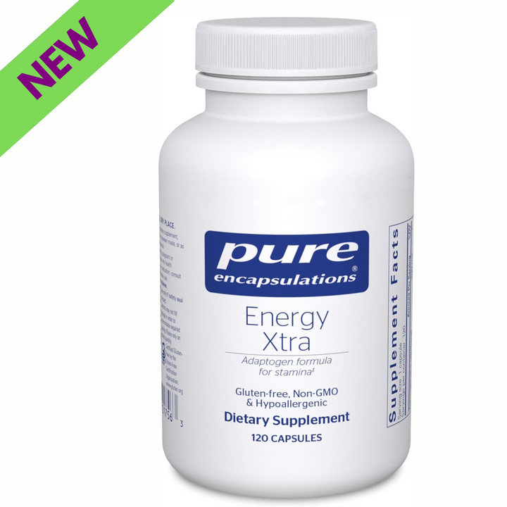 Pure Encapsulations Energy Xtra Supports Mental Focus and Stamina 120 Vcaps