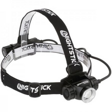 Load image into Gallery viewer, Nightstick Adjustable Beam Headlamp USB Rechargeable 1000 Lumens Black 2 PACK
