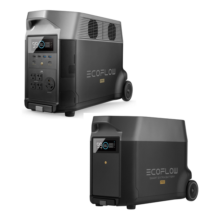 EcoFlow DELTA Pro 3600Wh Power Station + DELTA Pro Extra Battery