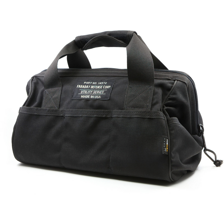 Bolsa utilitaria Faraday Cordura, pequeña, duradera y versátil, para viajes al aire libre.