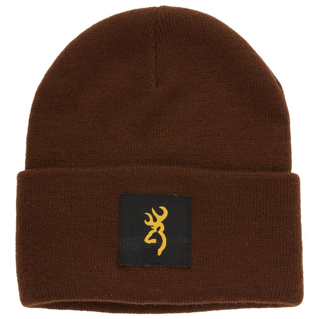 Browning Beanie Still Water Brown Acrylic Material Soft Warm and Stylish