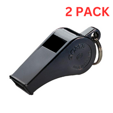 Load image into Gallery viewer, Omnipet Acme 560 Thunderer Whistle Plastic Black Small 2 PACK
