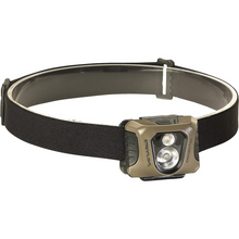 Load image into Gallery viewer, Streamlight Enduro Pro Headlamp with Alkaline Battery Headstrap Clamshell Coyote
