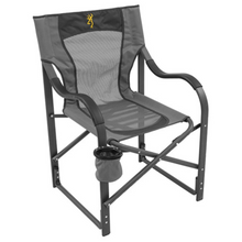 Load image into Gallery viewer, Browning Camp Chair Charcoal/Gray One Size
