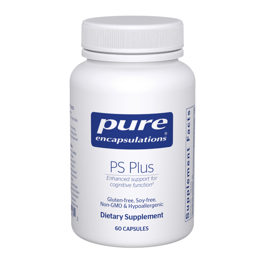 Pure Encapsulations PS Plus Cognitive Function Support Supplement 60 Capsules.