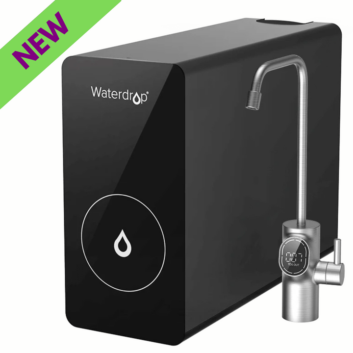 Sistema de ósmosis inversa sin tanque Waterdrop D6 para debajo del fregadero, 600 GPD, alta capacidad
