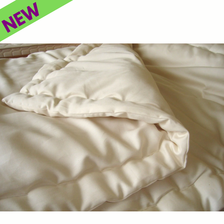 Edredón de lana orgánica certificada Holy Lamb Twin Cool Comfort Muy adecuado