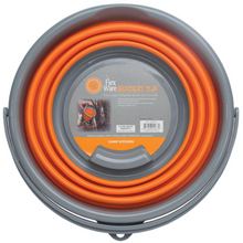 Load image into Gallery viewer, Ultimate Survival FlexWare Bucket Orange 2.0 Water Storage 5 PACK
