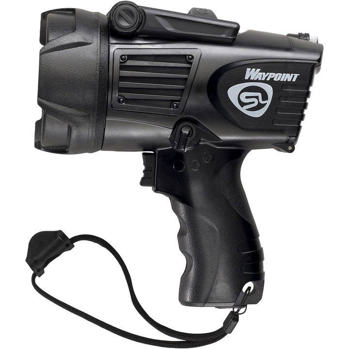 Foco Streamlight Waypoint negro de alto rendimiento, duradero y de largo alcance