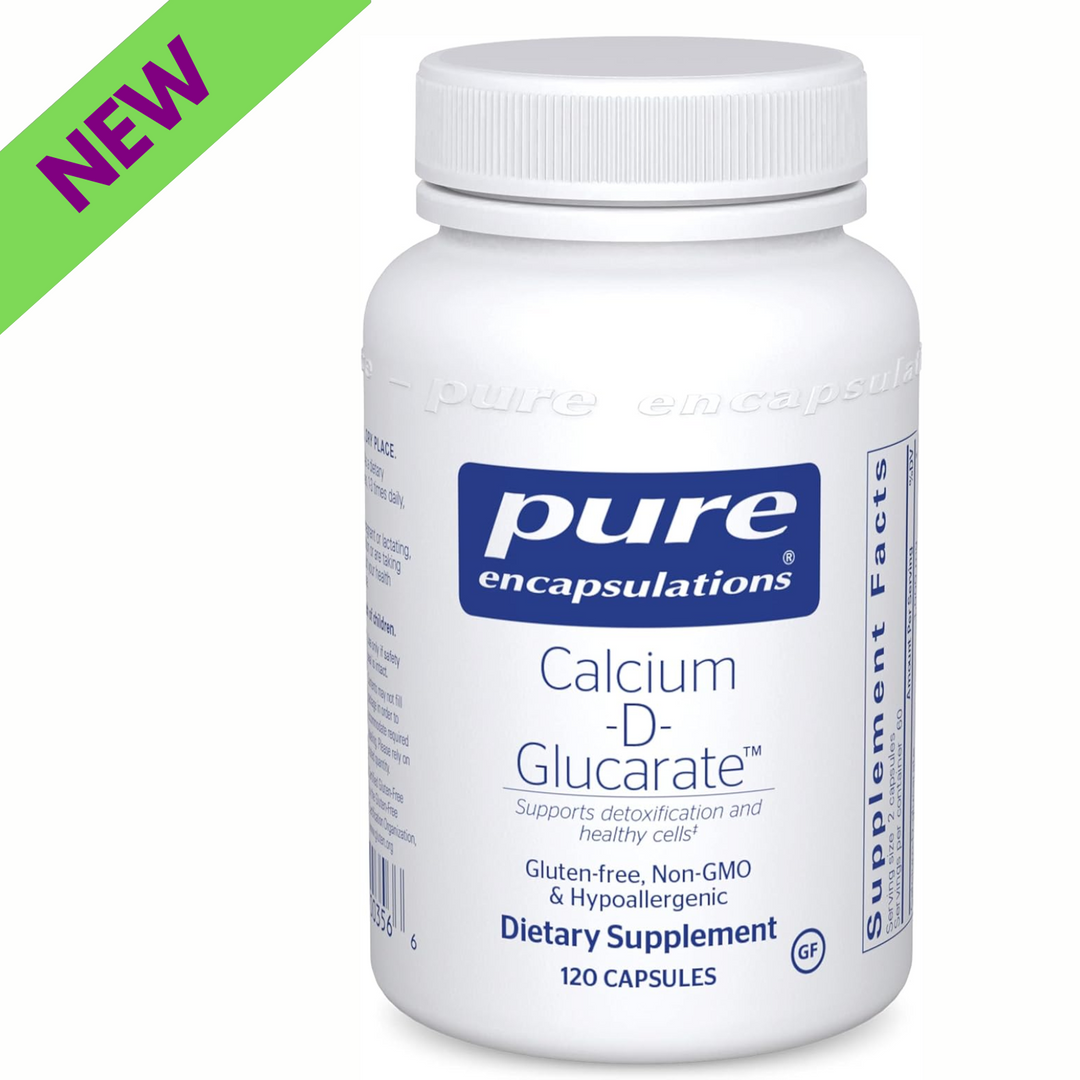 Pure Encapsulations Calcium D Glucarate Supports Cellular Detox Balance 120 Caps