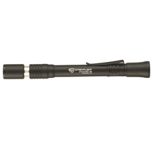 Load image into Gallery viewer, Streamlight Stylus Pro 65 LM 360 Penlight with 2 Alkaline Battery Black 2 PACK
